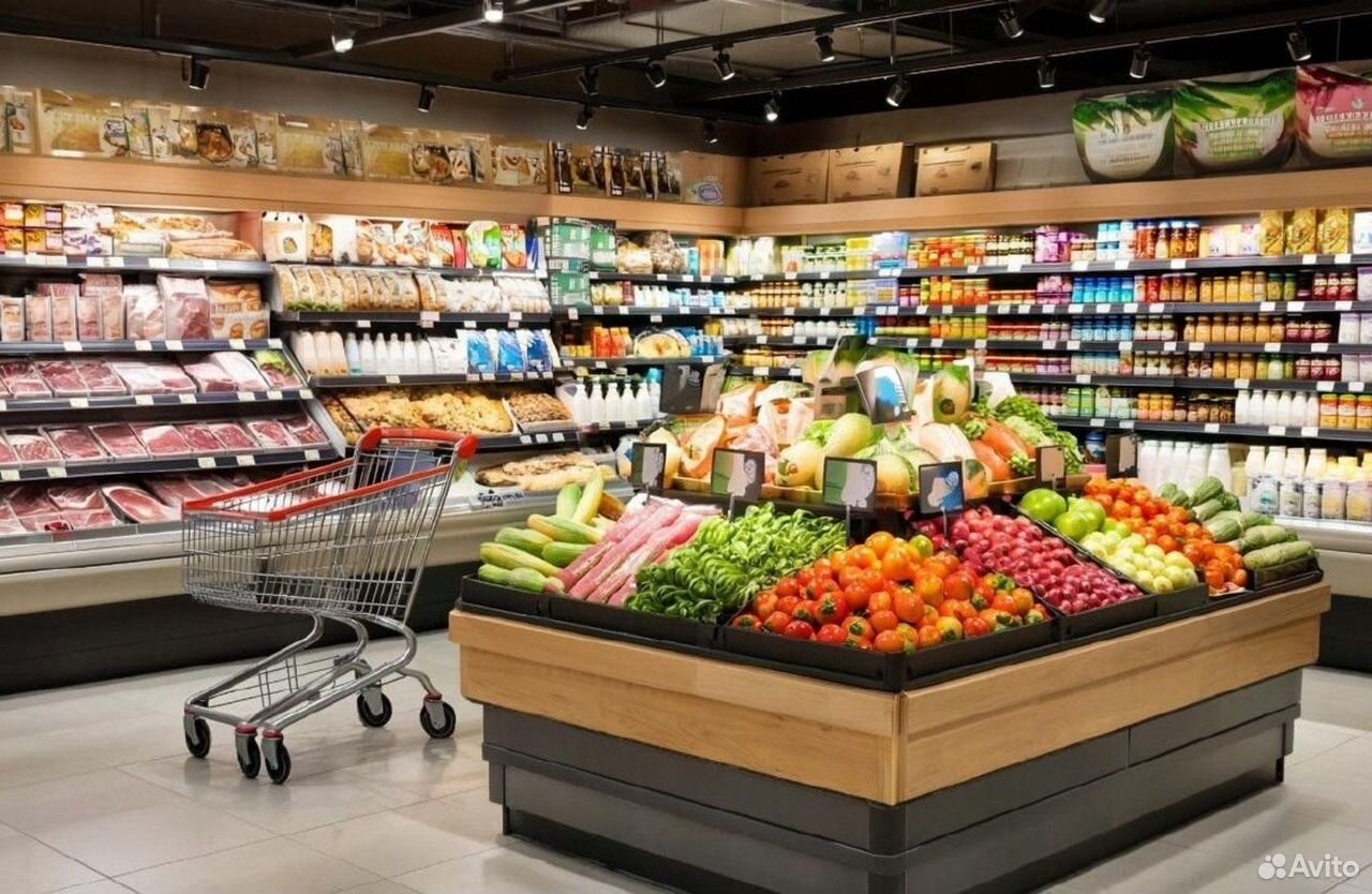 Магазин продукты выручка 85-115в день Роща. С