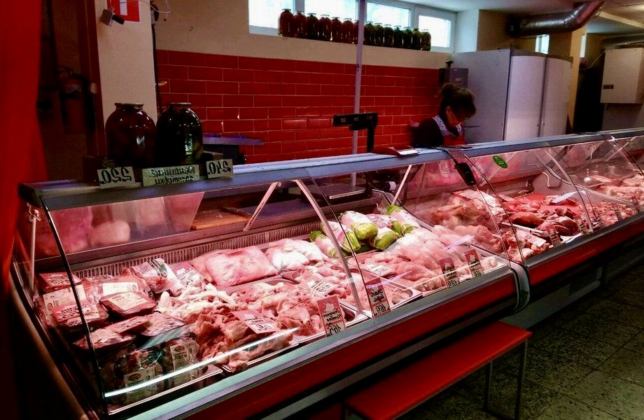 Мясной магазин в Октябрьском районе. Е