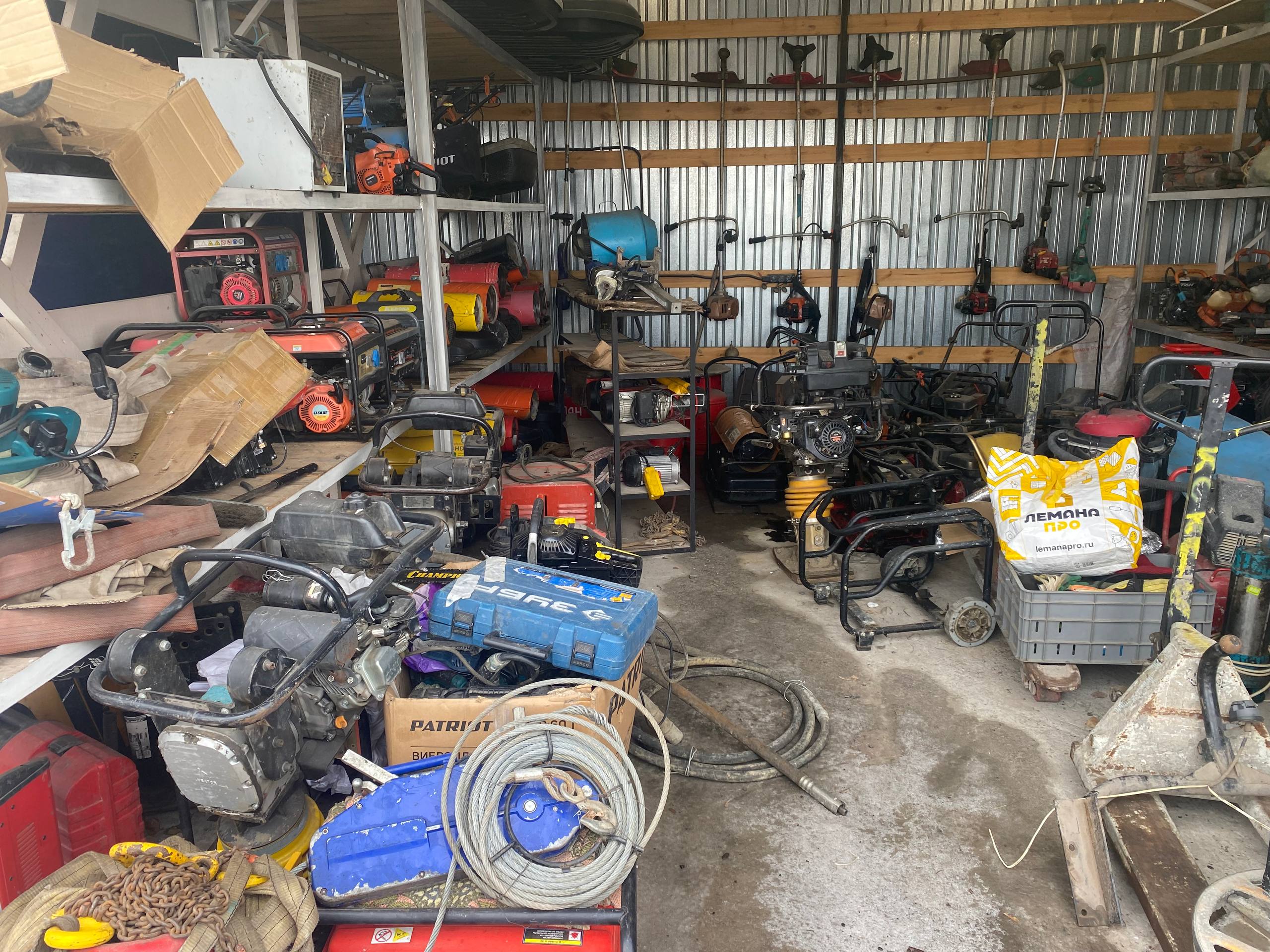 Прокат и ремонт электро бензоинструмента. Е